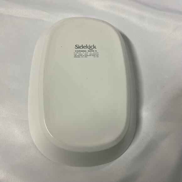 Corning ware Sidekick Dish Tray Bone P-140-B 4 1/2 x 1/4" - Picture 3 of 3